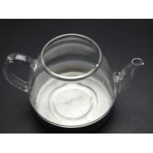 Blowing Glass Tea Pot with Handle and Lid, 900 Ml